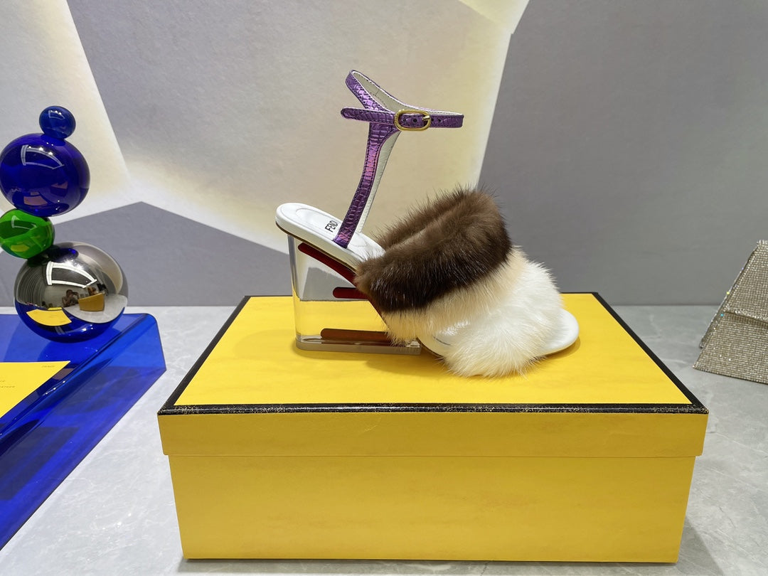 Fendi First High Heel Sandals
