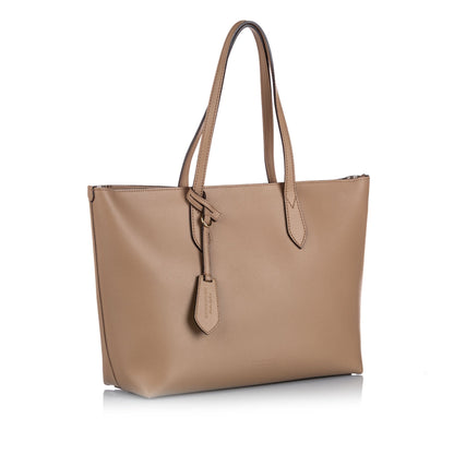 Burberry Others Italy Leather Beige Tote Bag
