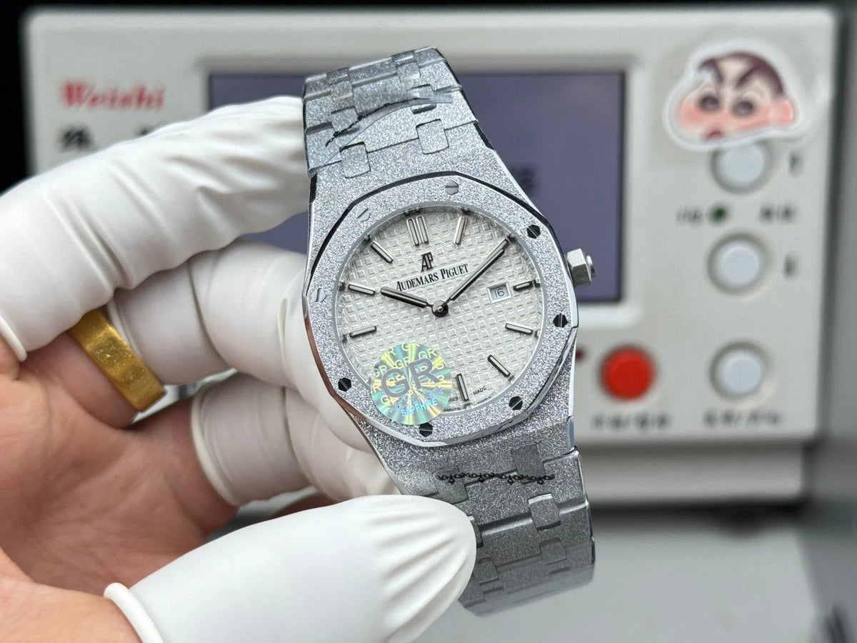 Audemars Piguet Royal 33mm White Dial White Gold Case