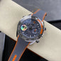 Omega Seamaster 46mm Dark Gray Dial Rubber Strap