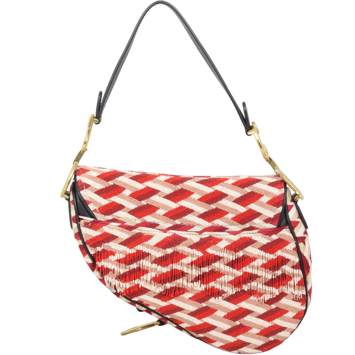 Dior Saddle Bag Embroidered Beaded Rovelle Bags
