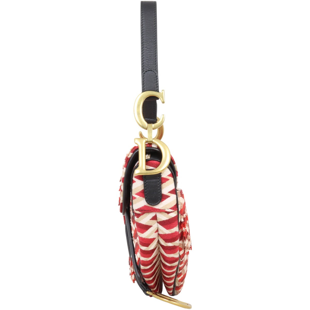 Dior Saddle Bag Embroidered Beaded Rovelle Bags
