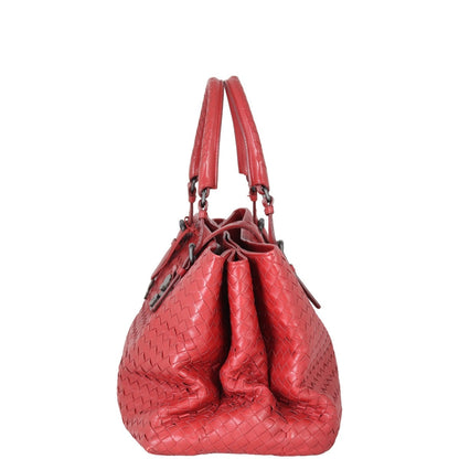 Bottega Veneta Intrecciato Roma Large Bag