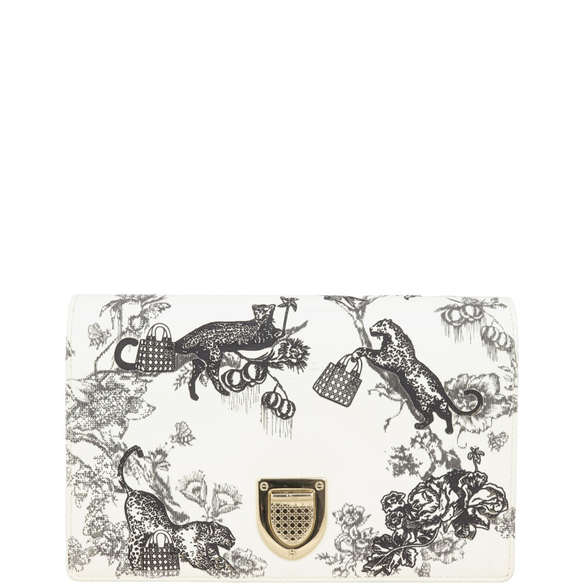 Dior Diorama Toile de Jouy Wallet On Chain Rovelle Bags