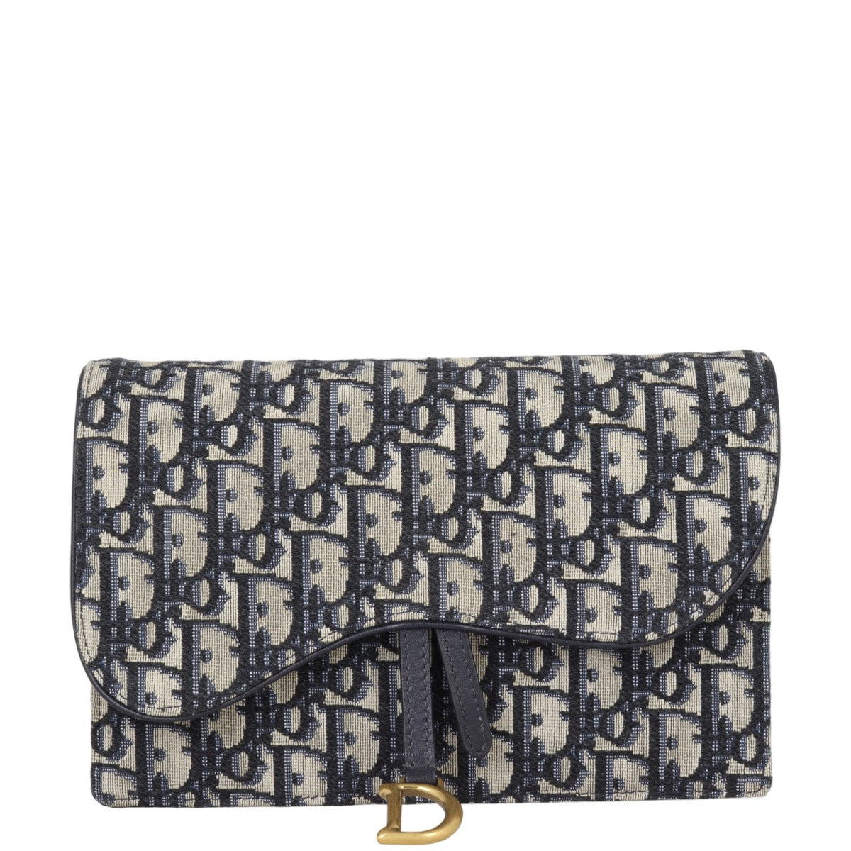 Dior Saddle Pouch Wallet on Chain Oblique Rovelle Bags