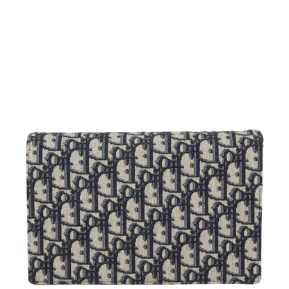 Dior Saddle Pouch Wallet on Chain Oblique Rovelle Bags
