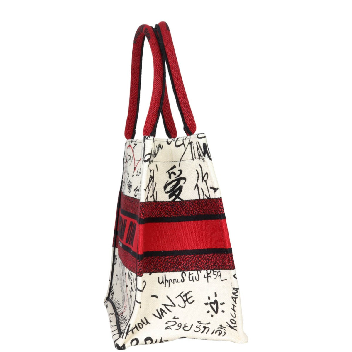 Dior Book Tote Medium DiorAmour Graffiti Rovelle Bags