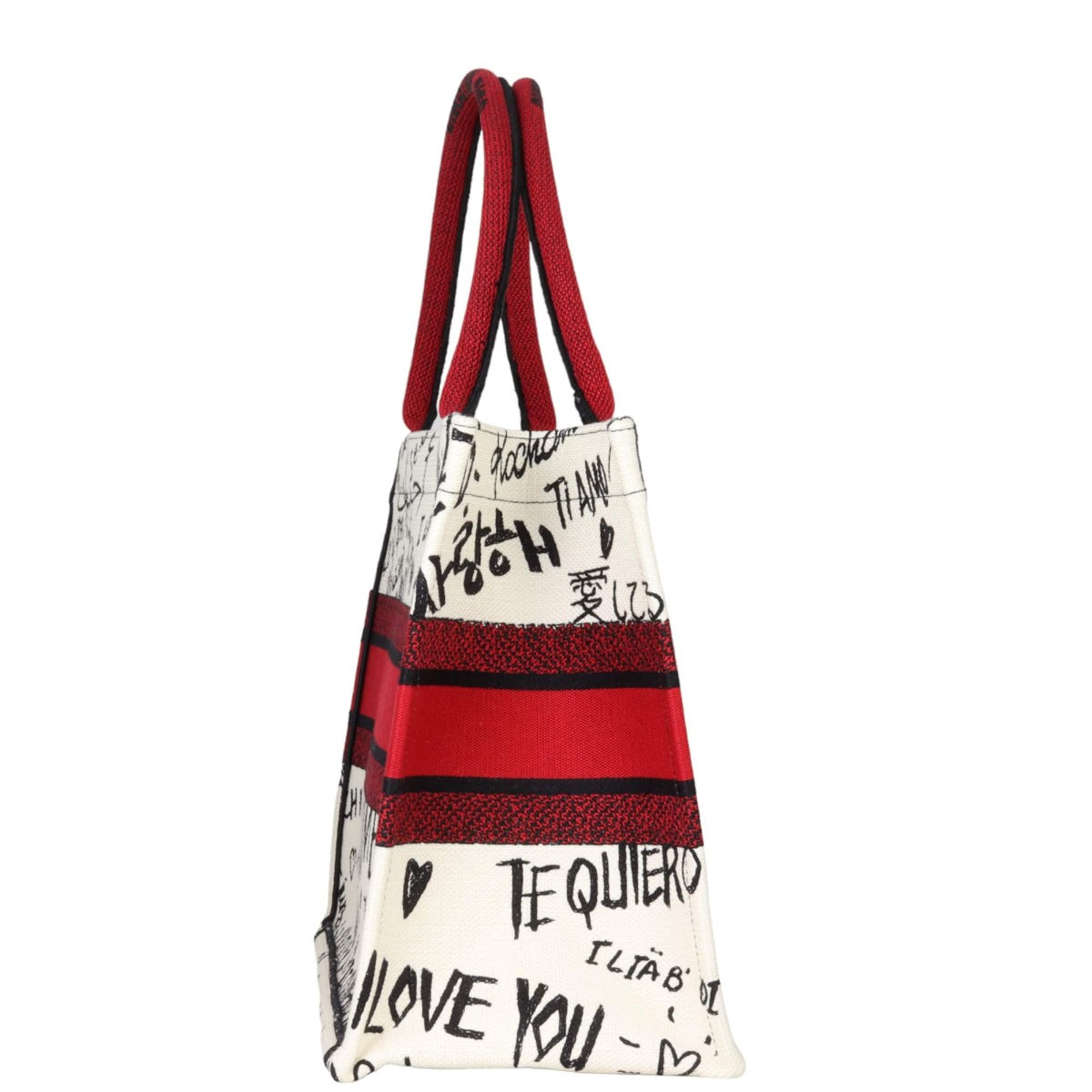 Dior Book Tote Medium DiorAmour Graffiti Rovelle Bags