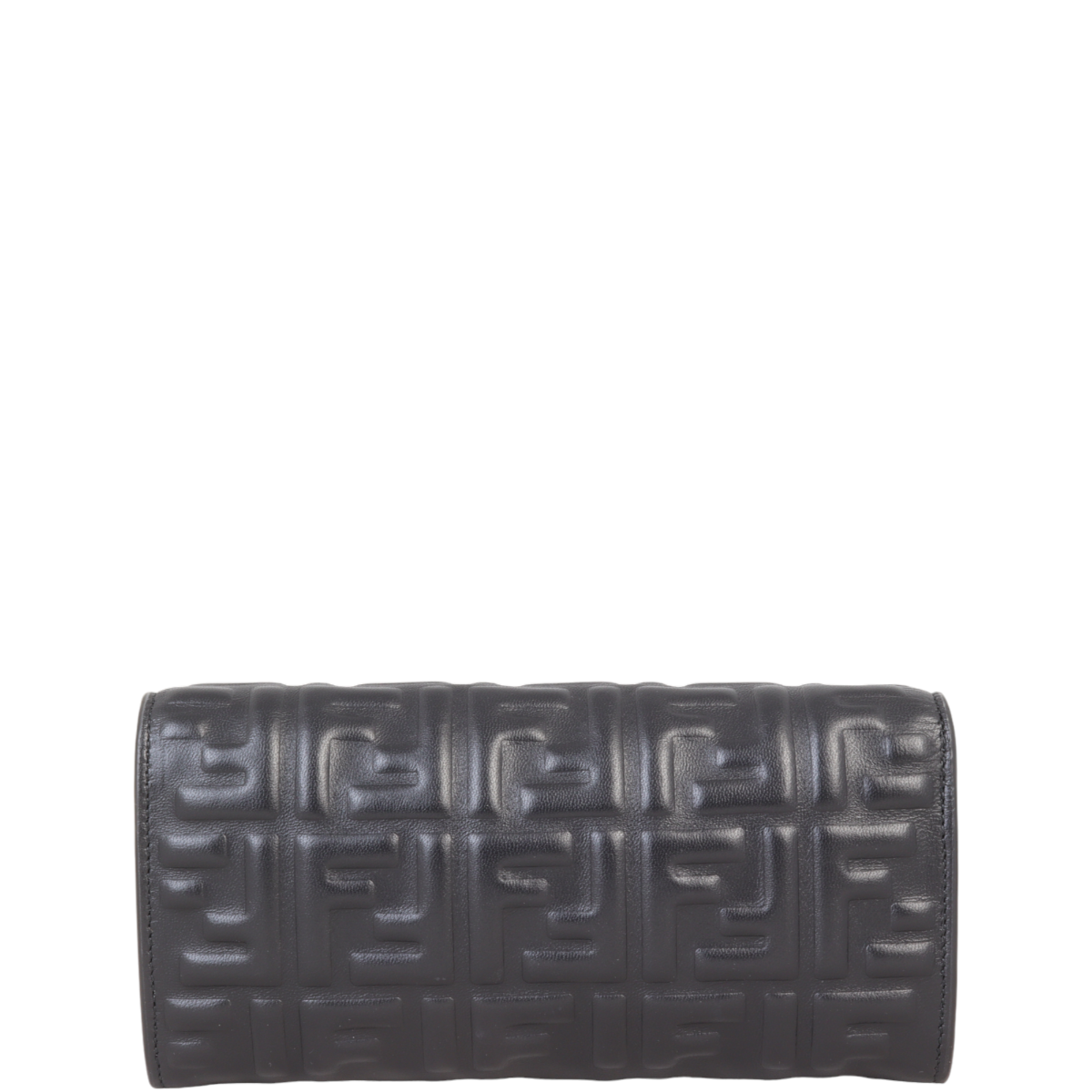 Fendi Baguette FF Embossed Wallet on Chain Rovelle Bags