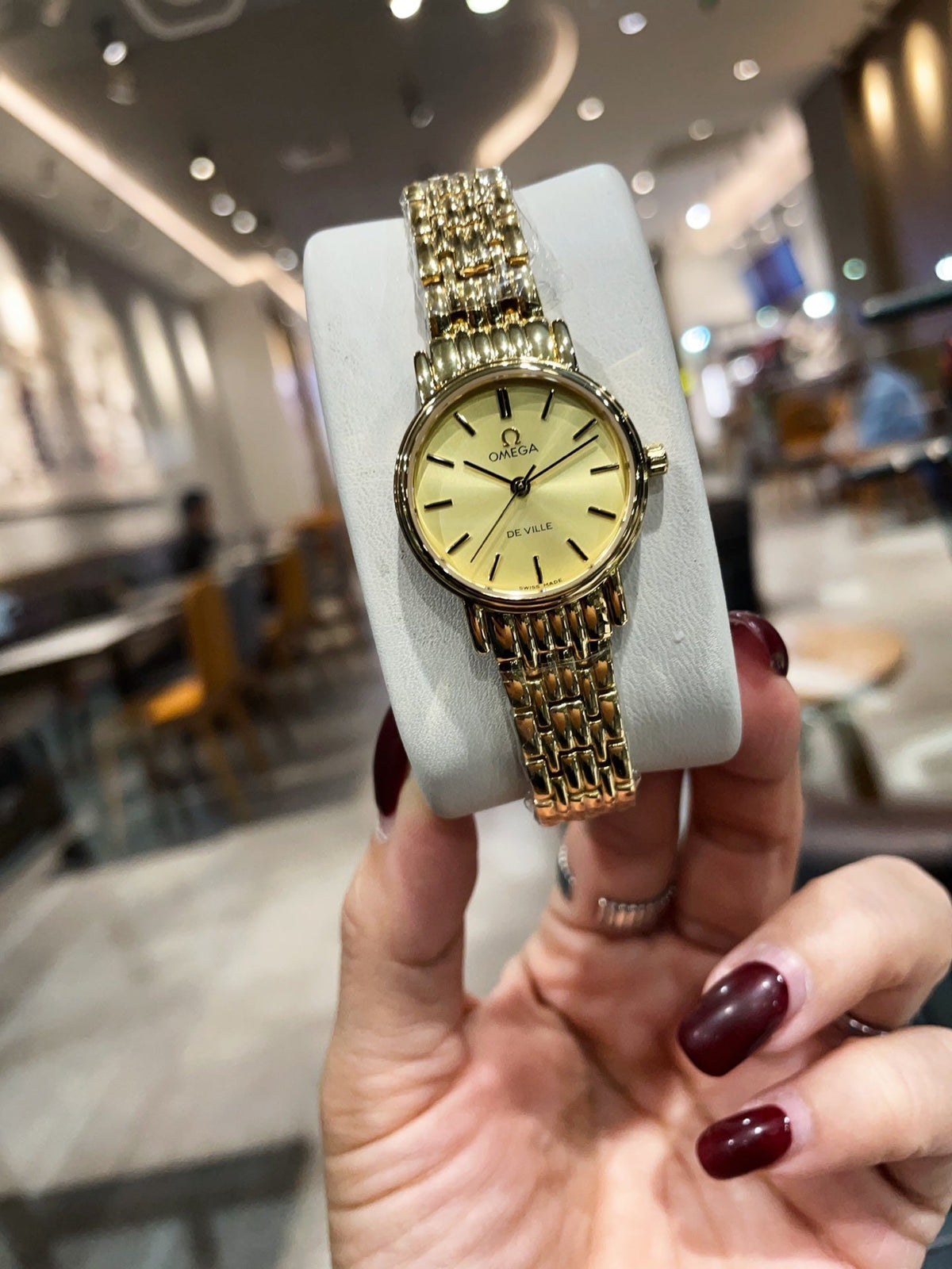 Omega De Ville 26mm Gold Strap