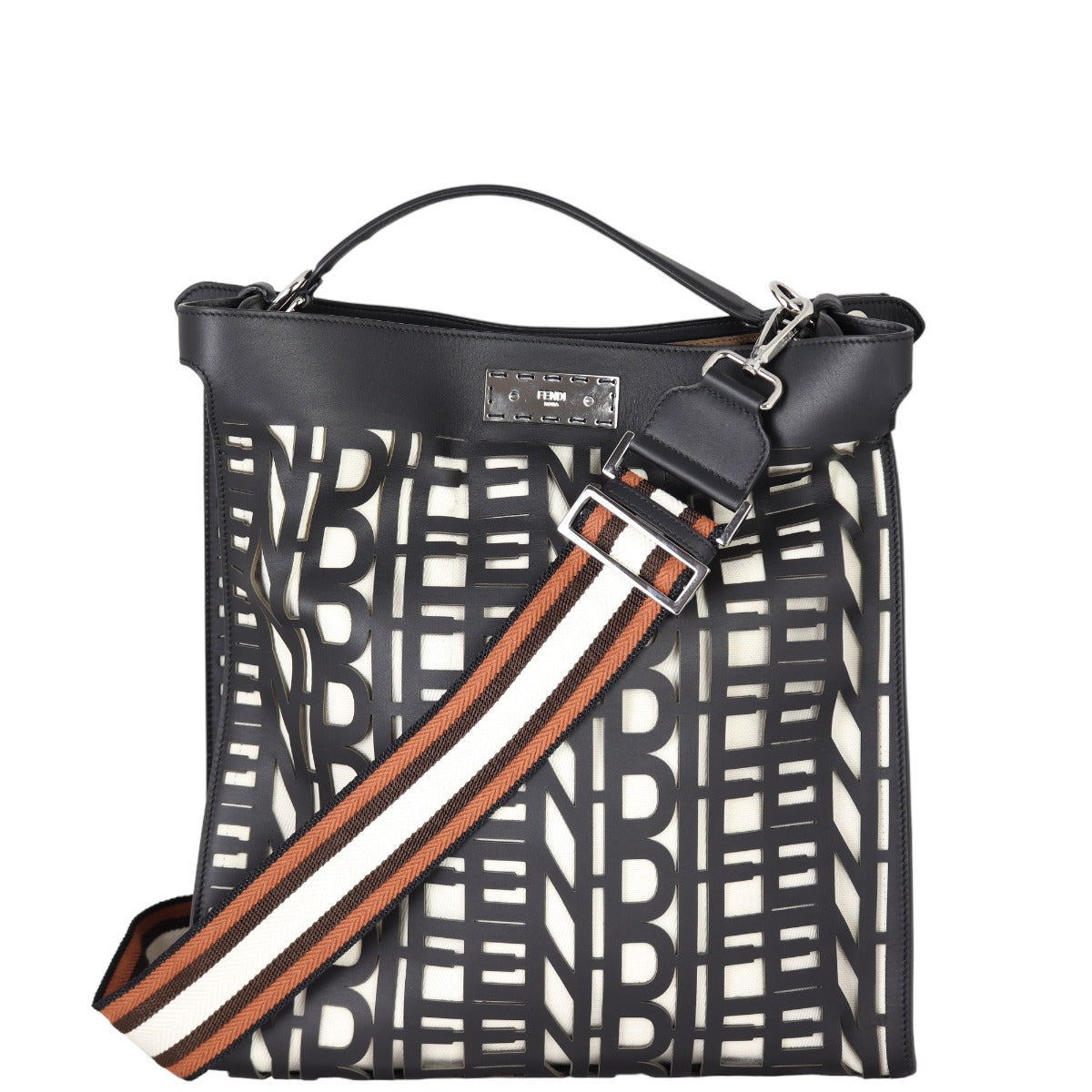 Fendi Peekaboo X Lite Perforated Bag Rovelle Bags