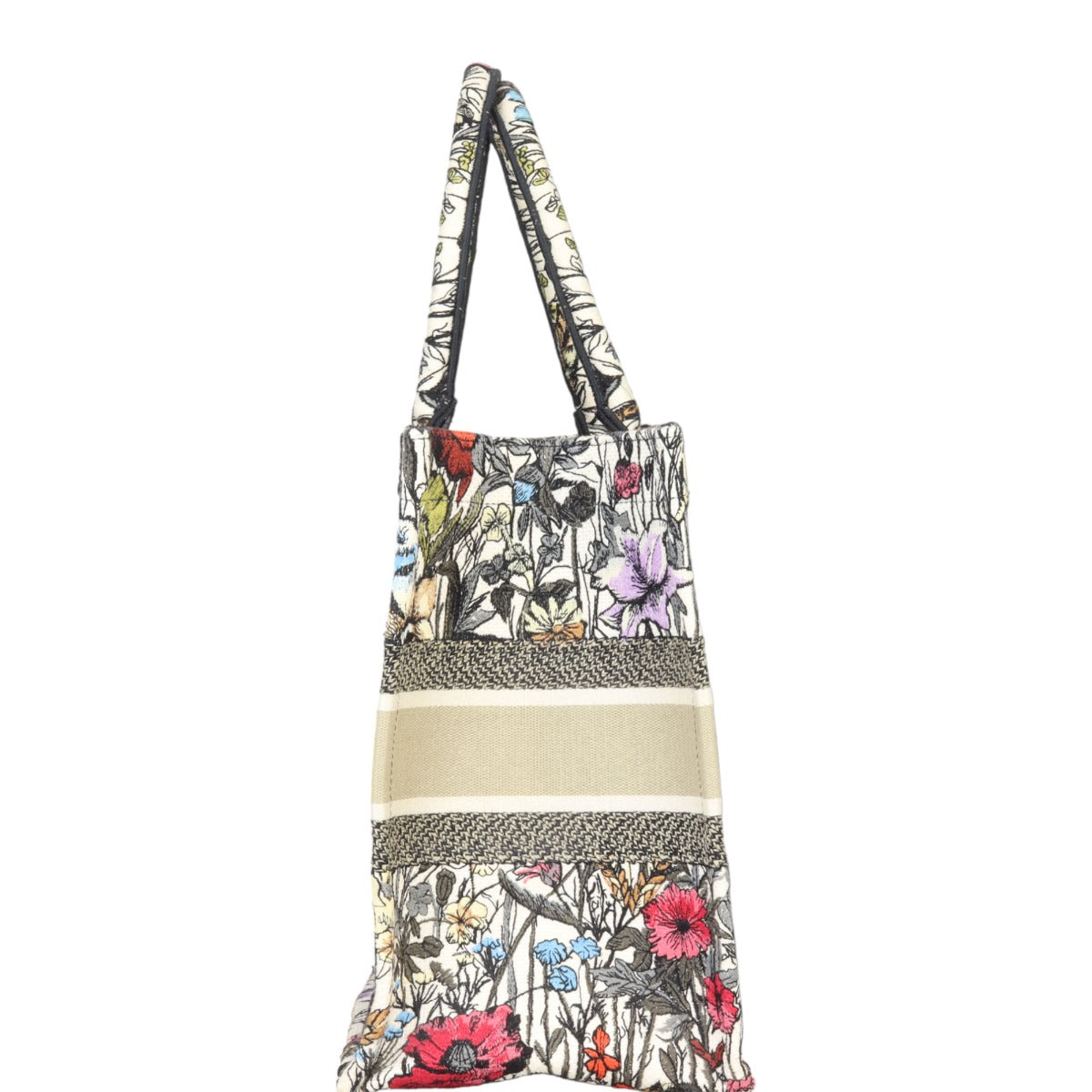 Dior Book Tote Medium Mille Fleurs Rovelle Bags