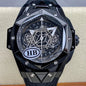 Hublot Big Bang Sang Bleu II Black Ceramic 45mm Watch