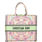 Dior Book Tote Large Embroidered Lights Rovelle Bags