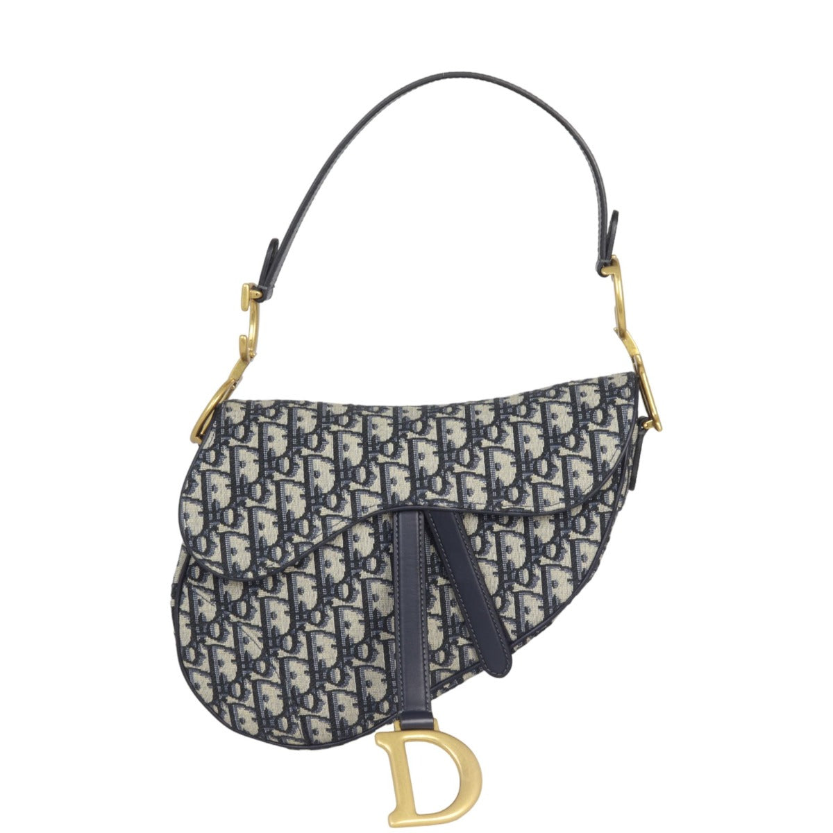 Dior Saddle Bag with Strap Oblique Rovelle Bags