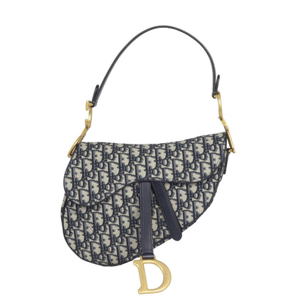 Dior Saddle Bag with Strap Oblique Rovelle Bags