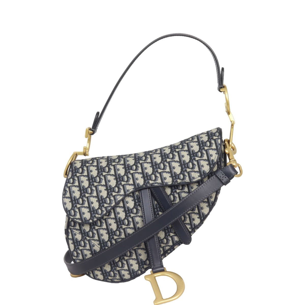 Dior Saddle Bag with Strap Oblique Rovelle Bags