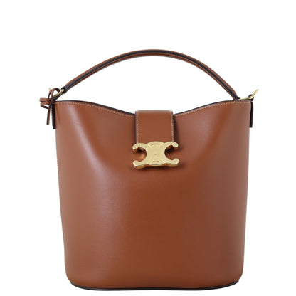 Celine Louise Triomphe Bucket Bag Medium