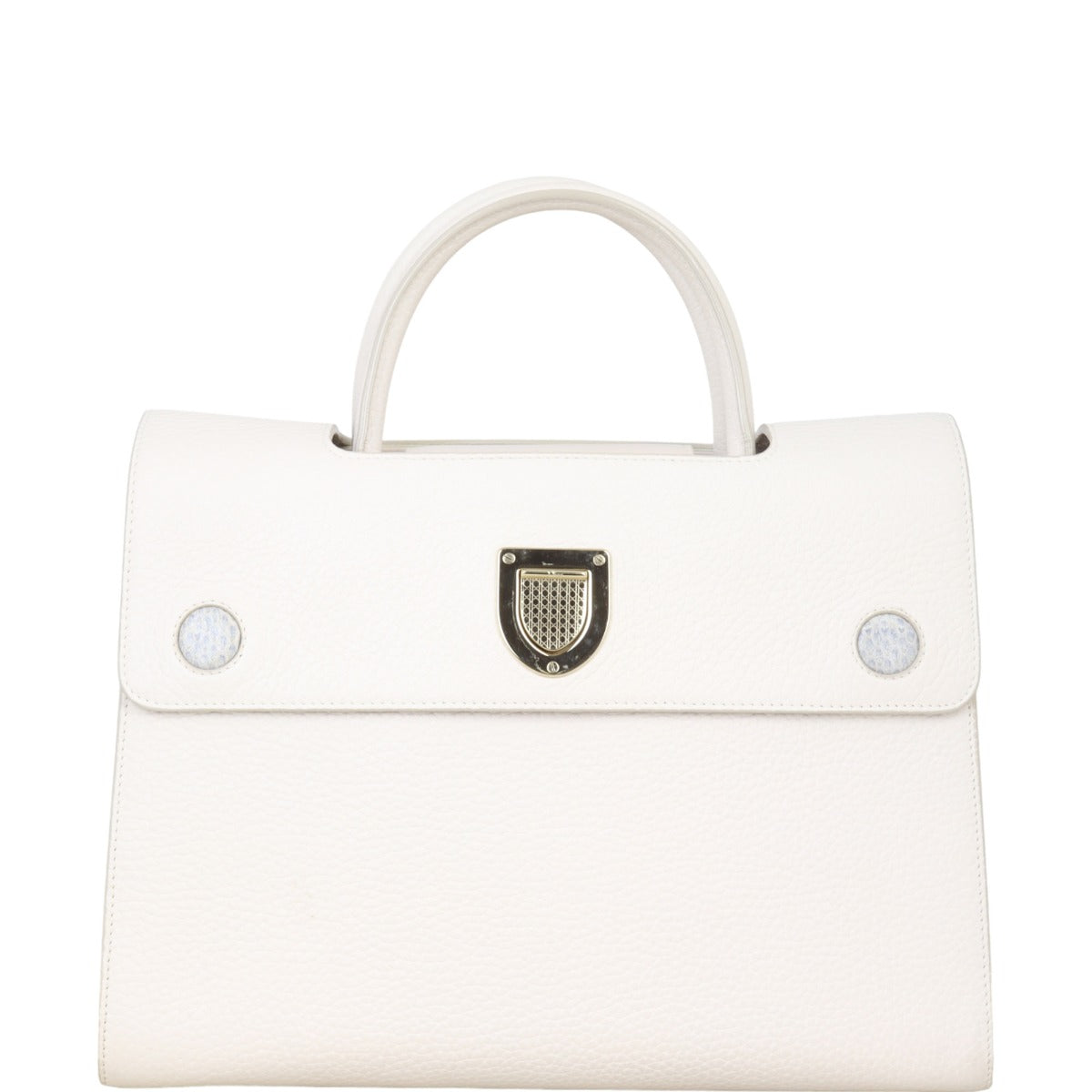 Dior Diorever Medium Satchel Python Rovelle Bags