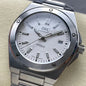 IWC Ingenieur 40mm Cream Dial Sliver White Numerals Steel Case