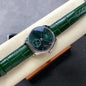 IWC Portuguese 40.4mm Green Dial Steel Case Silver Numerals