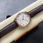 IWC Portuguese 40.4mm White Dial Pink Gold Case Crocodile Leather