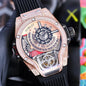 Hublot MP-09 Tourbillon Bi-Axis Rose Gold Case 45mm Watch