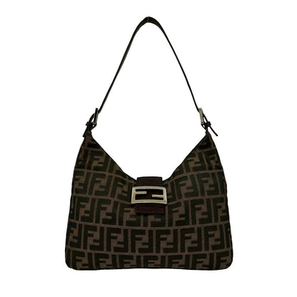 Fendi Mamma Baguette Leather Red Shoulder Bag Rovelle Bags