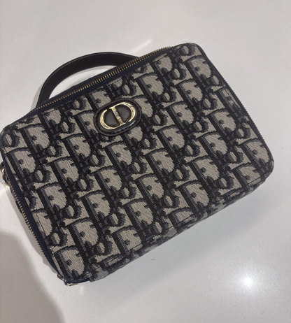Dior Montaigne Canvas Shoulder Bag Rovelle Bags