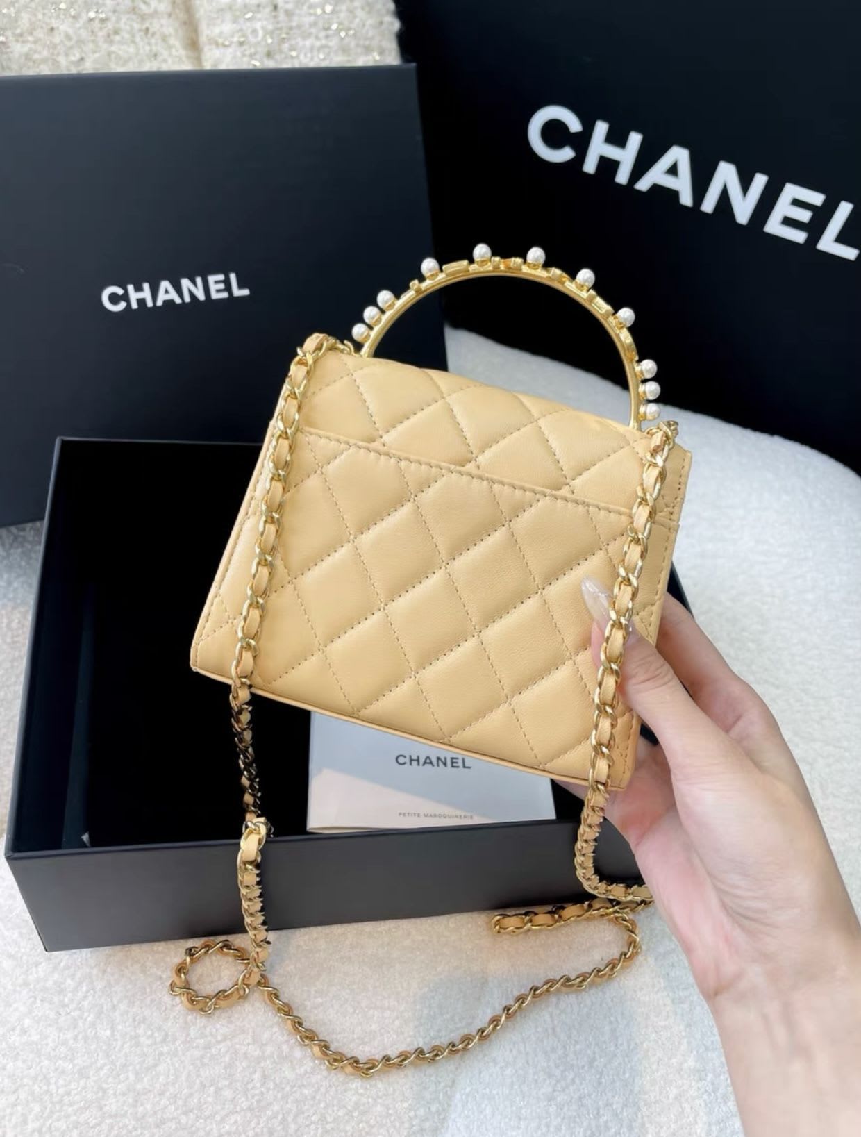 Chanel Luxury Leather Handbag Style 10 Rovelle Bags