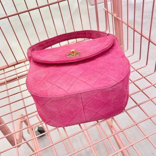 Chanel Luxury Leather Pink Handbag Rovelle Bags