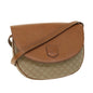 Luxury CELINE Macadam Canvas Shoulder Bag Beige ki3429