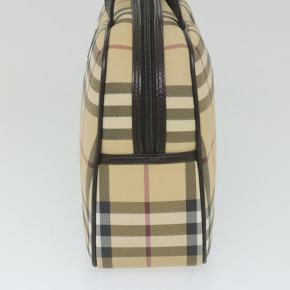 Burberry Nova Auth Leather Beige Handbag Style 10