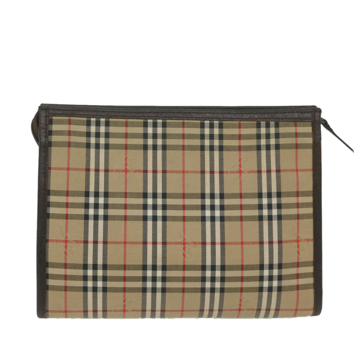 Burberry BURBERRYSs Nova Canvas Beige Clutch Bag Style 13