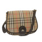 Burberry BURBERRYSs Nova Canvas Beige Shoulder Bag Style 10