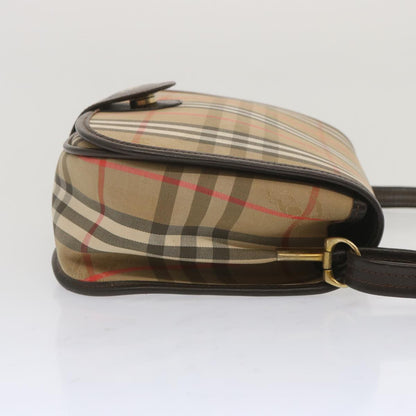 Burberry BURBERRYSs Nova Canvas Beige Shoulder Bag Style 10