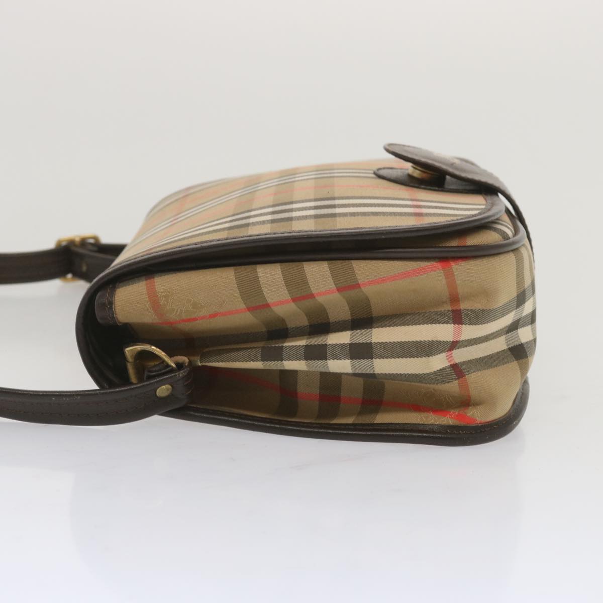 Burberry BURBERRYSs Nova Canvas Beige Shoulder Bag Style 10