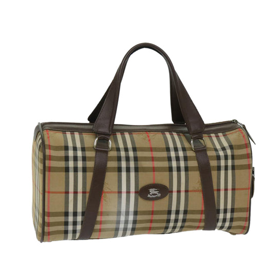 Burberry BURBERRYSs Nova Canvas Beige Handbag Style 2