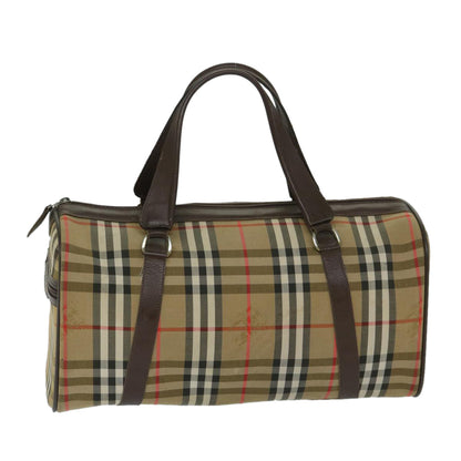 Burberry BURBERRYSs Nova Canvas Beige Handbag Style 2