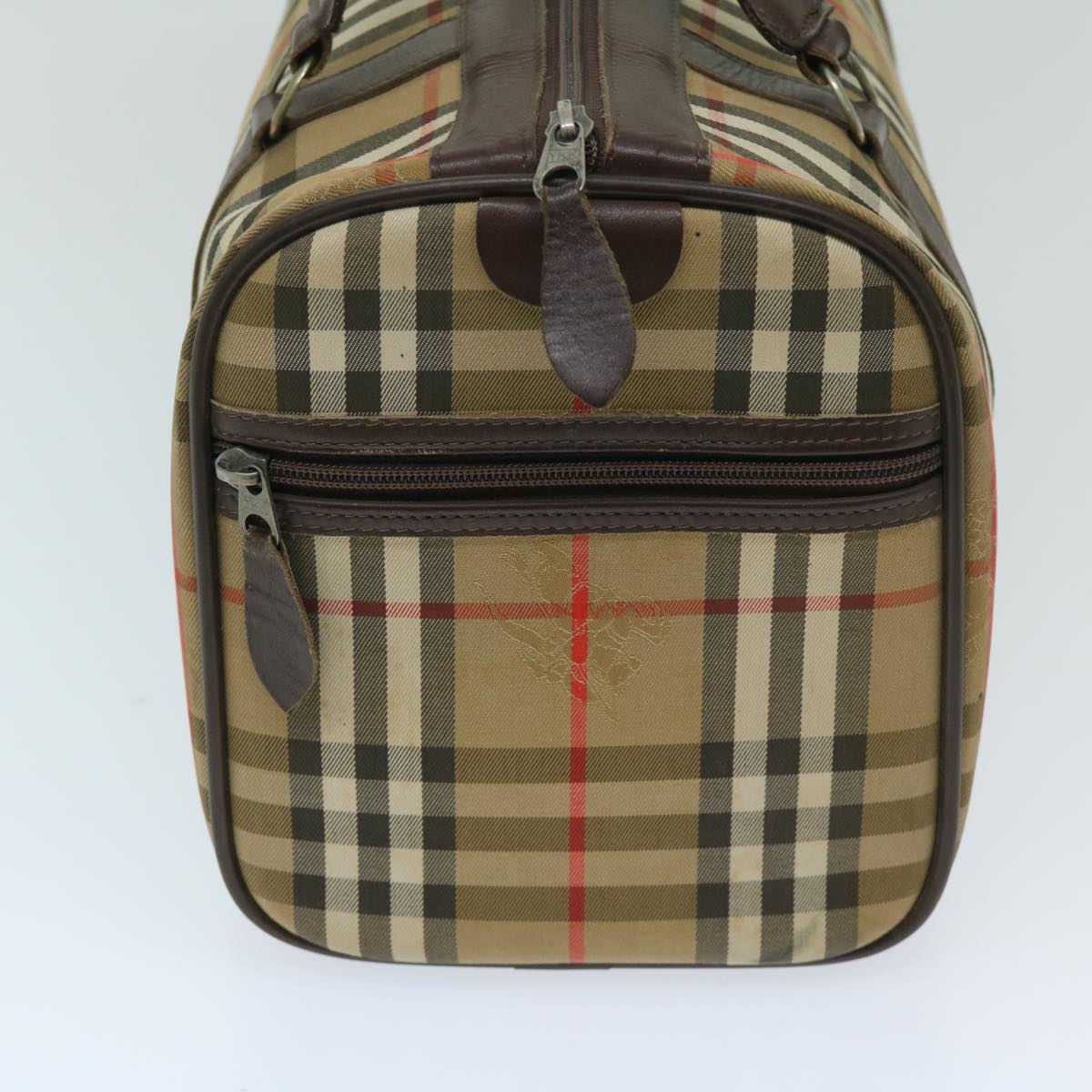 Burberry BURBERRYSs Nova Canvas Beige Handbag Style 2