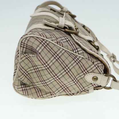 Burberry Nova Label Canvas Beige Shoulder Bag Style 2