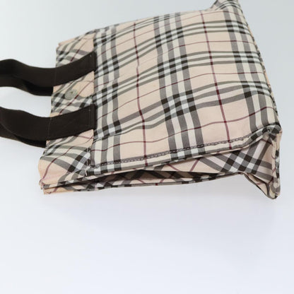 Burberry Nova Label Nylon Beige Handbag Style 5