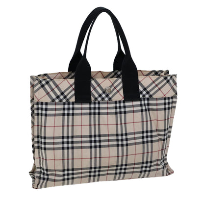 Burberry Nova Label Nylon Black Handbag Style 2