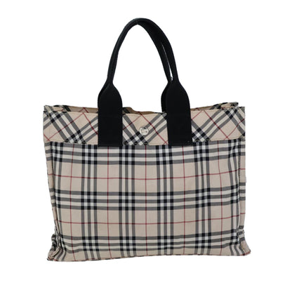 Burberry Nova Label Nylon Black Handbag Style 2
