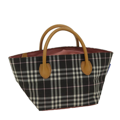Burberry Nova Label Nylon Brown Handbag Style 2
