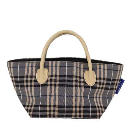 Burberry Nova Label Nylon Blue Handbag Style 2
