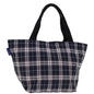 Luxury BurberrySs Blue Label Nova Check Tote Bag Nylon Navy Auth kk240