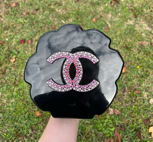 Chanel Luxury Lambskin Black Clutch Lambskin Rovelle Bags