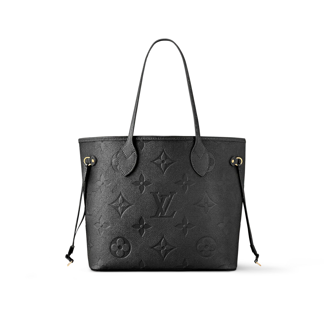 Louis Vuitton Neverfull MM Monogram empreinte Black