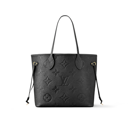 Louis Vuitton Neverfull MM Monogram empreinte Black